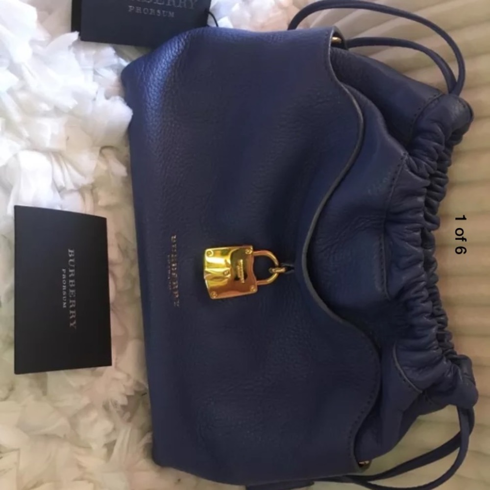 2014 Burberry Prorsum Crush Bag